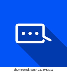 Comic cloud icon with shadow , sign design