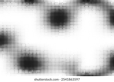 Comic dotted halftone fluid textured background. Half tone pixelated abstract texture for presentations, banners, comic design