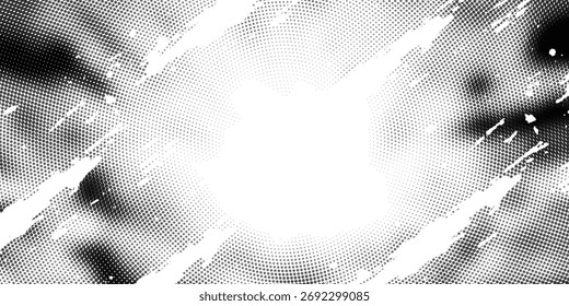 Comic pontilhado meio-tom fluido texturizado fundo. Textura abstrata pixelizada de meio tom para apresentações, banners, design de quadrinhos