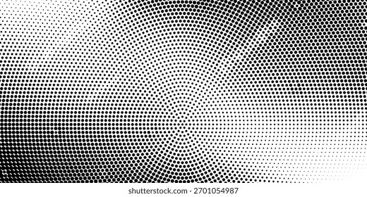 Fondo de textura fluida de semitono punteado cómico. Textura abstracta pixelada de medio tono para presentaciones, Anuncios, diseño de cómics