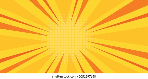 comic effect illustration and retro style background
