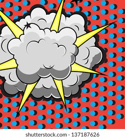 Comic Explosion Design