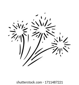 Comischer Explosionseffekt. Starburst, Sonnenburst-Element