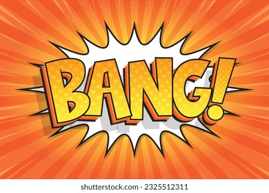 Comic Explosion Pop Art Explosion Bang! Comic-Texteffekt