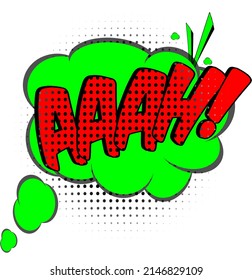 Comic explosive dynamic speech bubbles collection with different inscriptions clouds lightning stars sound and halftone humor effects isolated