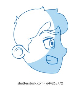 comic face guy angry expression