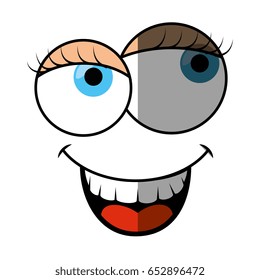 comic face icon