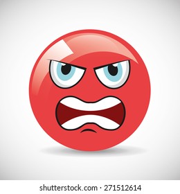 comic faces design, vector illustration eps10 graphic 