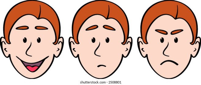 Comic Facial Expressions