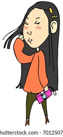 comic girl