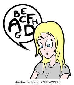 comic girl draw