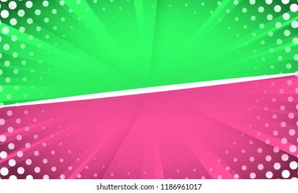 comic halftone background. geometric concept vector abstract design.