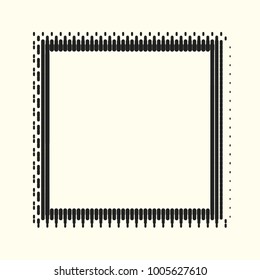 Comic halftone background. Vector retro dotted template for labels and sketches. White and black geometric gradient for pop art designs. Vintage backdrop with isolated pattern for cartoon book.