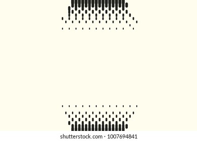 Comic halftone background. Vector retro dotted template for labels and sketches. White and black geometric gradient for pop art designs. Vintage backdrop with isolated pattern for cartoon book.