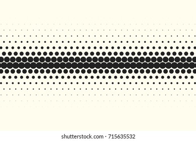 Comic halftone background. Vector retro dotted template for labels. White and black geometric gradient for pop art designs. Vintage backdrop with isolated pattern for cartoon book.