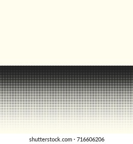 Comic halftone background. Vector retro dotted template for labels. White and black geometric gradient for pop art designs. Vintage backdrop with isolated pattern for cartoon book.