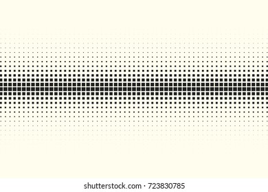 Comic halftone background. Vector retro dotted template for labels. White and black geometric gradient for pop art designs. Vintage backdrop with isolated pattern for cartoon book.