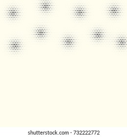 Comic halftone background. Vector retro dotted template for labels. White and black geometric gradient for pop art designs. Vintage backdrop with isolated pattern for cartoon book.