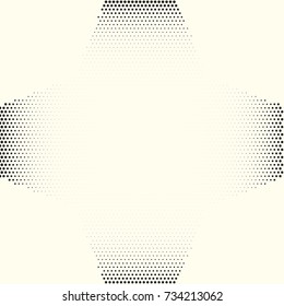 Comic halftone background. Vector retro dotted template for labels. White and black geometric gradient for pop art designs. Vintage backdrop with isolated pattern for cartoon book.