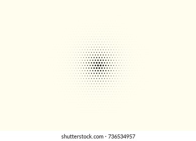Comic halftone background. Vector retro dotted template for labels. White and black geometric gradient for pop art designs. Vintage backdrop with isolated pattern for cartoon book.