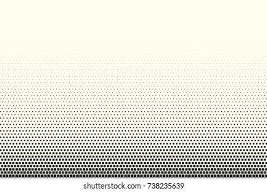 Comic halftone background. Vector retro dotted template for labels. White and black geometric gradient for pop art designs. Vintage backdrop with isolated pattern for cartoon book.