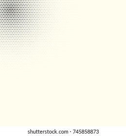 Comic halftone background. Vector retro dotted template for labels. White and black geometric gradient for pop art designs. Vintage backdrop with isolated pattern for cartoon book.