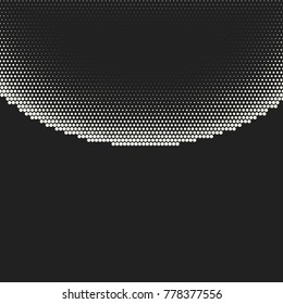 Comic halftone background. Vector retro dotted template for labels and sketches. White and black geometric gradient for pop art designs. Vintage backdrop with isolated pattern for cartoon book.