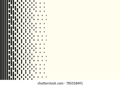 Comic halftone background. Vector retro dotted template for labels and sketches. White and black geometric gradient for pop art designs. Vintage backdrop with isolated pattern for cartoon book.