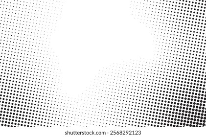 Comic halftone circle dot noise grain pattern effect abstract background