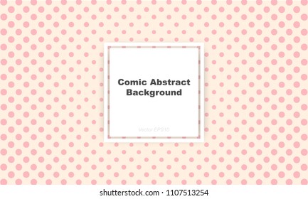 comic halftone colorful background. geometric vector abstract design. EPS10.