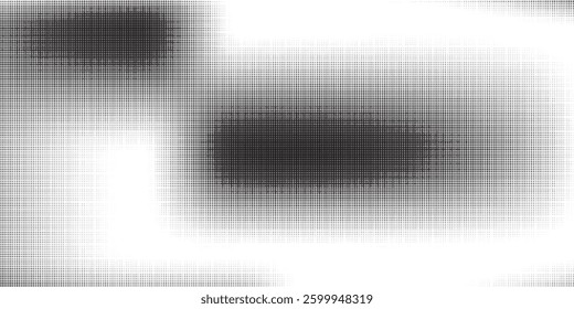 Comic halftone wave background. Dotted curved flow wallpaper. Abstract textured fluid backdrop. Black grit pop art swoosh element for poster, banner, overlay, card, brochure, flyer, leaflet