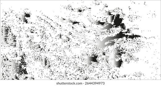 Comic halftone wave background. Dotted curved flow wallpaper. Abstract textured fluid backdrop. Black grit pop art swoosh element for poster, banner, overlay, card, brochure, flyer, leaflet