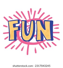 Comic Handlettering art Fun ,good for graphic design resources, posters, pamflets, stickers, prints, books title, and more.