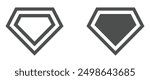 Comic hero vector icons set