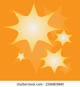 comic hit splash effect, vector illustration