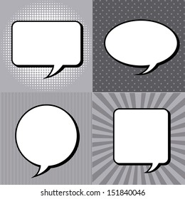 comic icons over grunge background vector illustration 