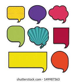 comic icons over white background vector illustration