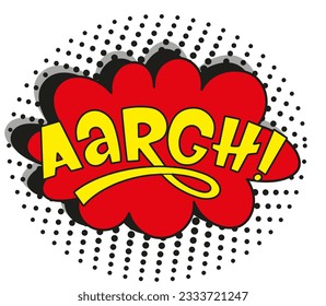 Grabación de historietas por ahí. Ilustración de dibujos animados brillantes en estilo retro de arte pop. Efectos de sonido de texto cómico. EPS 10.