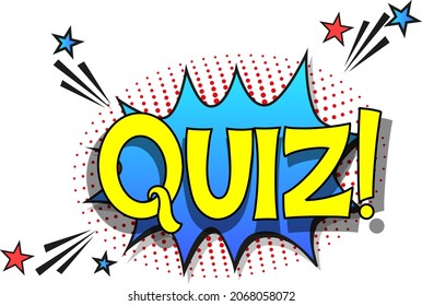 3,259 Quiz comic Images, Stock Photos & Vectors | Shutterstock