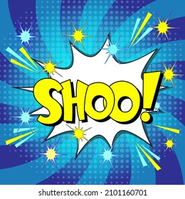 Comic-Schriftzeichen mit roten Lippen und offenem Mund. Vektorhelle Cartoon-Illustration im Retro-Pop-Art-Stil. Comic-Text-Soundeffekte. EPS10.