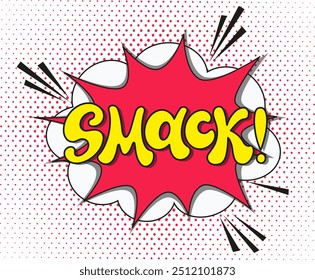 Letras cómicas. Vector brillante ilustración de dibujos animados en estilo de arte pop retro. Efectos de sonido de texto cómico. EPS 10.