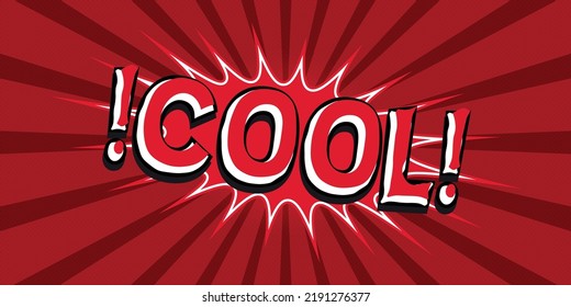 Comic Lettering Summer In The Speech Bubbles Comic Style Flat Design. Dynamic Pop Art Vector Illustration Isolated On Rays Background. Exclamation Concept Of Comic Book Style Pop Art Voice Phrase.