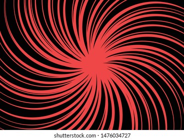Comic and manga books speed lines background. spiral, explosion background. vector
