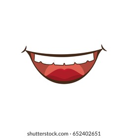 comic mouth icon
