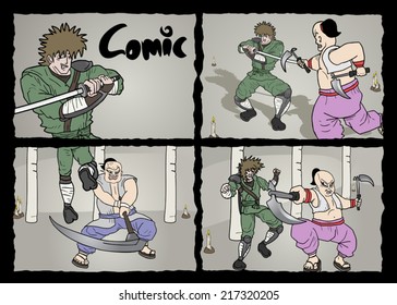 Comic page design
