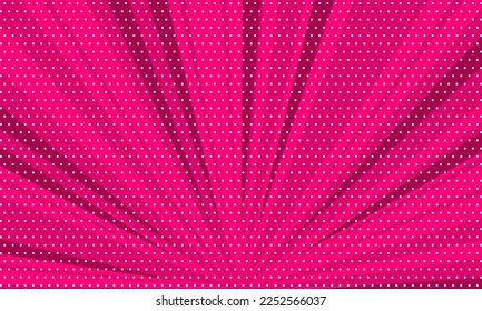 Comic pink burst background with halftone