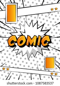 comic pop art