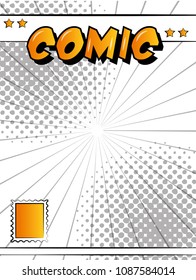 comic pop art