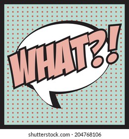 comic pop art background, illustration in vector format