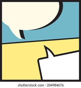 comic pop art background, illustration in vector format